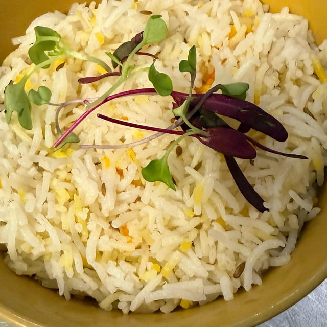 Jeera Basmati Rice.