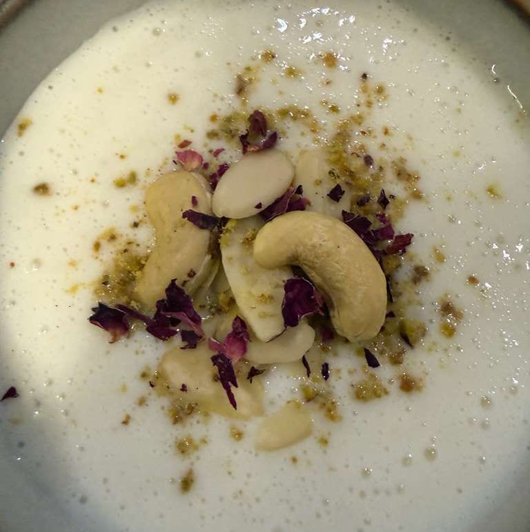 Saffron Rice Pudding.