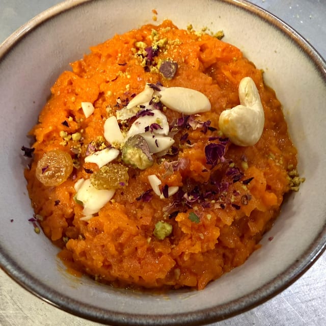 Sweet Carrot Soufle.