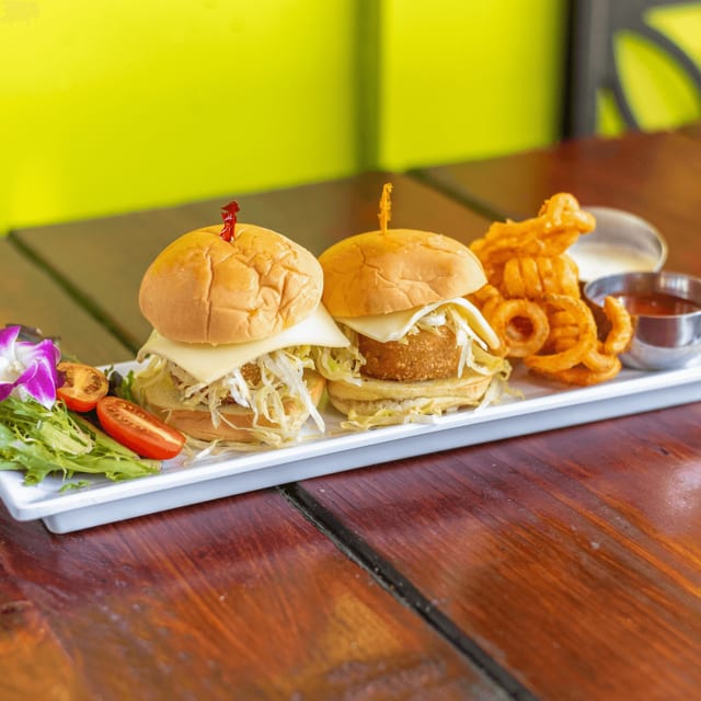 Aloo Tiki Sliders.
